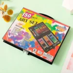 Kit valija 150 piezas de arte lápices fibrones colores 560428 - Image 26