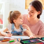 Kit valija 150 piezas de arte lápices fibrones colores 560428 - Image 18