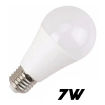 Foco luz LED blanca fría y cálida de 7W E27 - Imagen 2