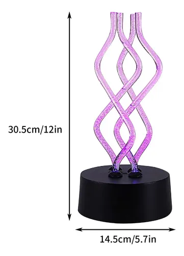 Lámpara coral giratoria multicolor L8761 - Imagen 8