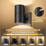 Lampara De Pared Led Sensor Oscuridad Luz Nocturna Yl-001 Blanco - Image 2