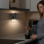Lampara De Pared Led Sensor Oscuridad Luz Nocturna Yl-001 Blanco - Image 5