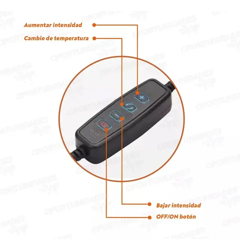 Lámpara LED con lupa Mt332 - Image 6