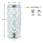 Lámpara LED táctil de acrílico USB recargable S0265 - Image 5