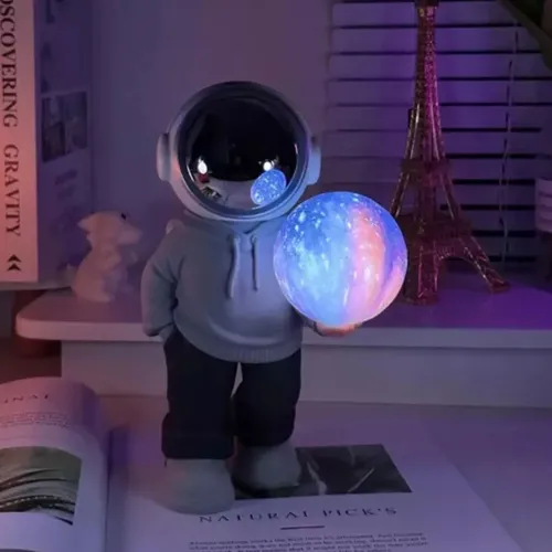 Velador parlante astronauta musical Y121 - Imagen 3