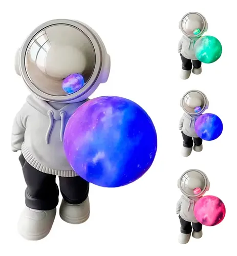 Velador parlante astronauta musical Y121 - Imagen 4