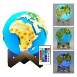 Lámpara planeta Tierra recargable - Mt08996