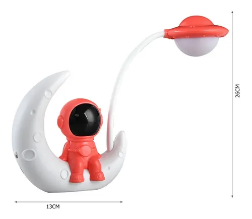 Lámpara velador astronauta sentado LED - Image 4