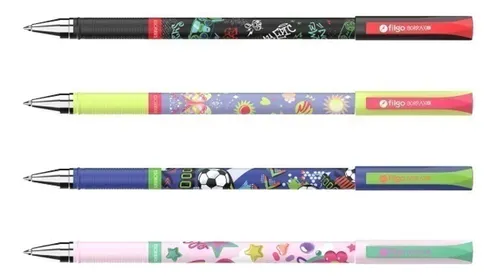 Lapiceras Boligrafo Borrable Escuela X12 Filgo Borrax 339 - Image 4