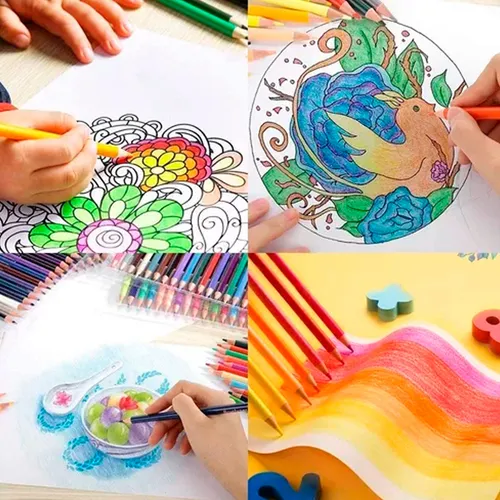 Lapices De Colores Caja X 12 Para Escuela Filgo Dibujo 326 - Image 6