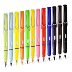 Lápices Infinitos Borrables Escolares X6 De Color Liso S2317 - Image 4