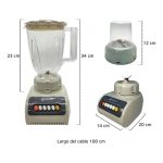 Licuadora profesional 4 velocidades 1.5 Lts - Imagen 6