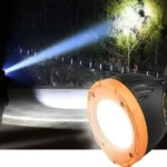 Linterna Lampara Camping Con Panel Solar Usb Led Hs-8033a - Image 27