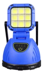 Linterna Lampara Camping Con Panel Solar Usb Led Hs-8033a