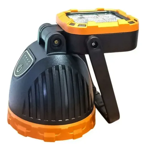 Linterna Lampara Camping Con Panel Solar Usb Led Hs-8033a - Image 6