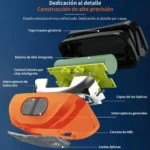 Linterna minero led vincha recargable usb con sensor et8776 - Image 7