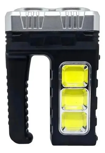 Linterna doble solar multiuso cargador portátil - 7701b - Image 2