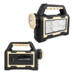 Linterna Solar Multiusos Led Carga Solar Y Usb Portatil Qq61 - Imagen 4