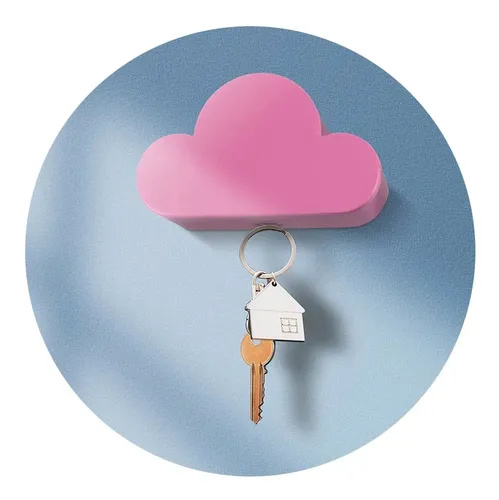 Llavero Magnetico Porta Llaves Para Pared Con Iman Nube - Image 11
