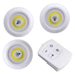 Kit 3 Luces led para alacena placard con control remoto