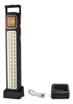 Luz de emergencia solar recargable con base Usb y 48 Leds Cob 6866