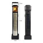 Luz de emergencia solar recargable con base Usb y 48 Leds Cob 6866 - Imagen 5