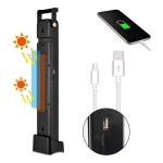 Luz de emergencia solar recargable con base Usb y 48 Leds Cob 6866 - Imagen 4
