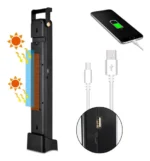 Luz de emergencia solar recargable con base Usb y 48 Leds Cob 6866 - Image 4