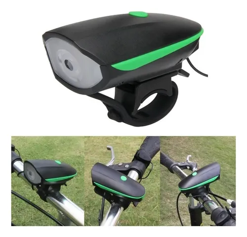 Luz Led Delantera Y Bocina Para Bicicleta Recargable Usb - Image 22