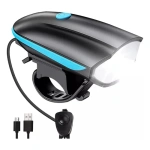 Luz Led Delantera Y Bocina Para Bicicleta Recargable Usb - Image 14