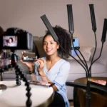 Luz LED estrella regulable con 4 brazos flexibles Bl-04 - Image 2