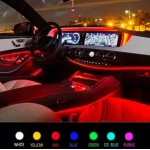 Luz Led Rgb Tunning Para Interior De Auto Con Control - Imagen 5