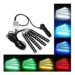 Luz Led Rgb Tunning Para Interior De Auto Con Control - Image 6