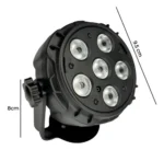 Luz Proton Par 6 Led Rgb Con Conexion Usb + Control Remoto - Image 5