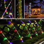 Manguera luces LED RGB con panel solar 7 metros C-91001 - Imagen 7