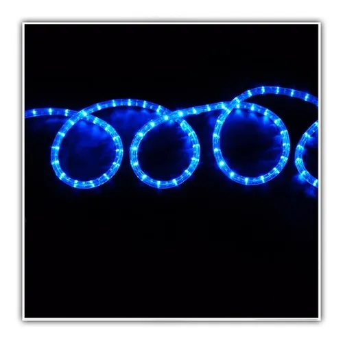 Manguera tira luz LED azul 5 metros - Image 5
