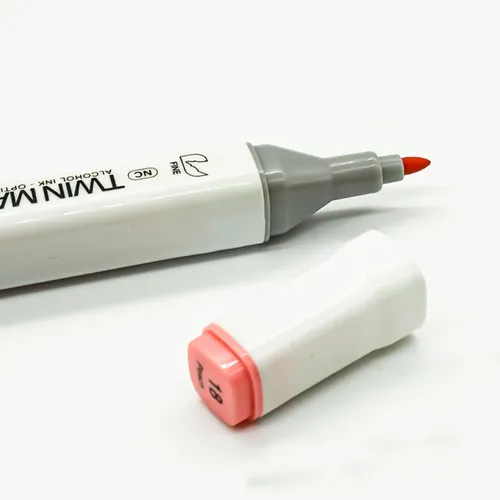 Marcadores Fibrones Doble Punta X 12 Colores + Estuche M7931 - Image 5