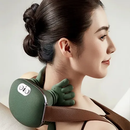 Masajeador cervical manitos cuello piernas recargable Av5774 - Imagen 8