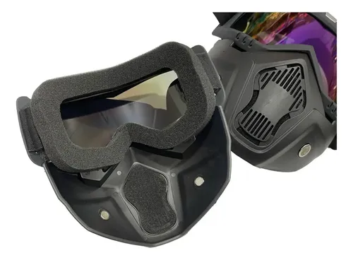 Máscara casco espejado para moto 655b - Image 7