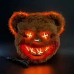 Máscara de oso con luz neón halloween Yj0913 - Image 2