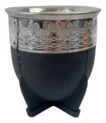 Mate Camionero Imperial Calabaza Virola Grabada 01267