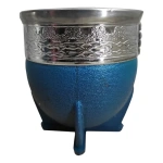 Mate Camionero Imperial Calabaza Virola Grabada 01267 - Image 12