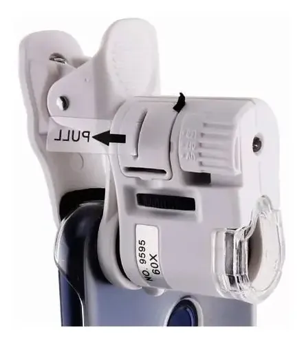 Microscopio para celular o tablet 60x con clip - Image 6