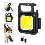 Mini linterna Led Cob llavero imán abridor botella para camping El413 - Imagen 5