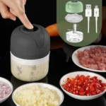 Mini procesadora trituradora de alimentos USB 7075 - Image 15