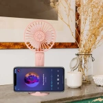 Mini Ventilador De Mano Recargable Usb F8 Portatil 2202 - Imagen 14