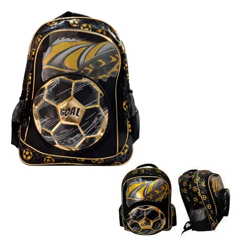 Mochila diseño fútbol para escuela 31015 - Image 3