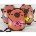 Mochila escolar diseño capibara tapa dura 26392 - Image 6