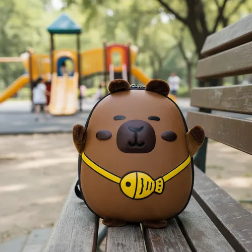 Mochila escolar diseño capibara tapa dura 26392 - Image 21