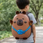 Mochila escolar diseño capibara tapa dura 26392 - Image 11